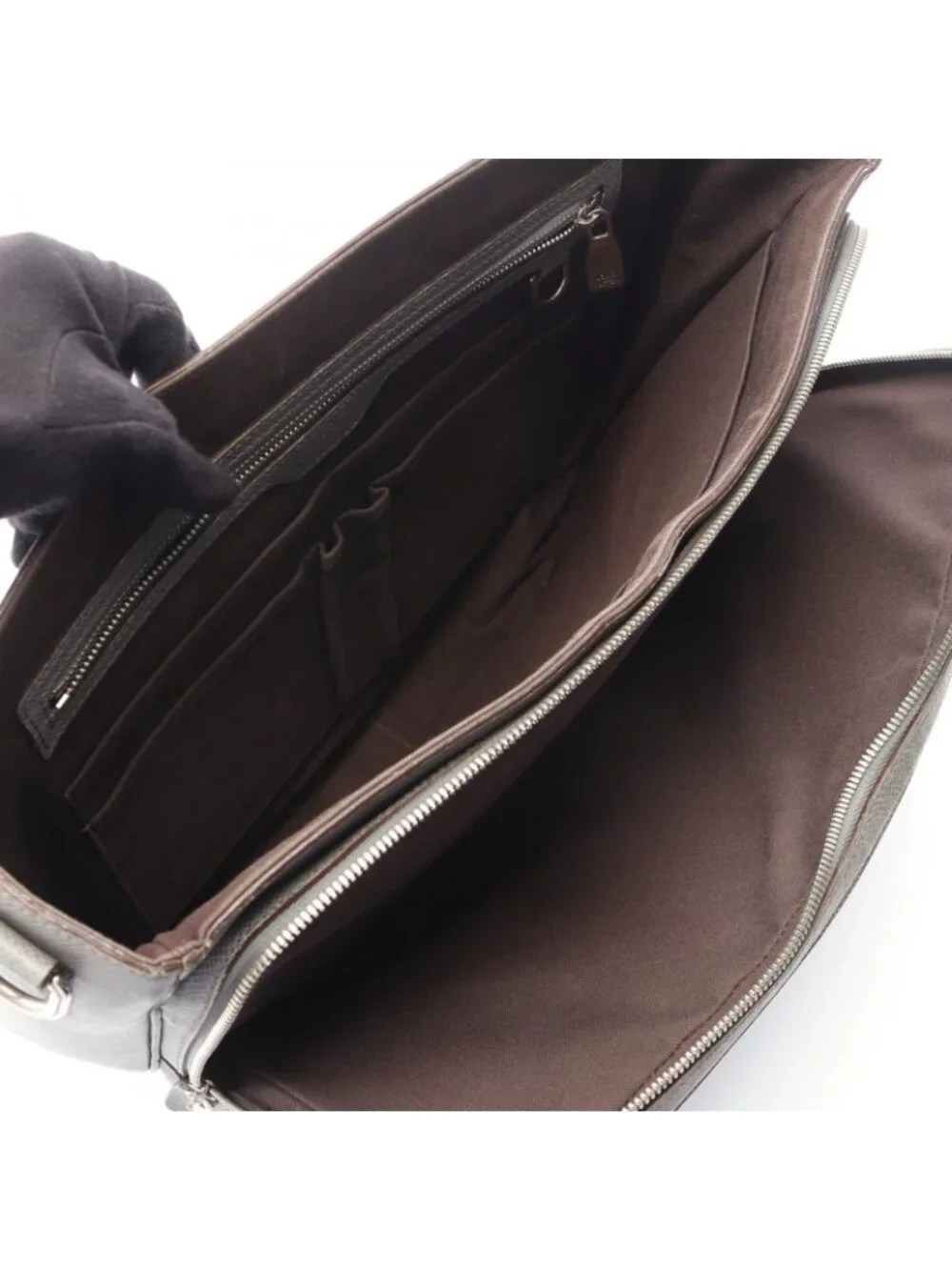 Louis Vuitton Business Bag Vasili GM 2-Way Glacier Leather
